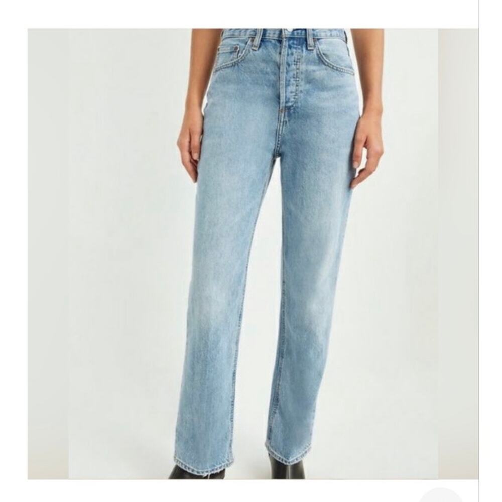 Aritzia Denim Forum The Joni High Rise Loose Jeans size 25
